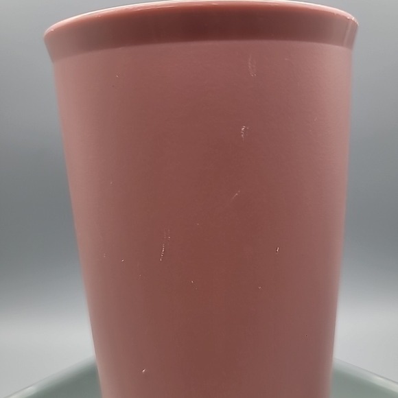 Vintage Tupperware‎ Set of 4 Tumblers Cups 16oz Gray Aqua Blue Pink #107 - Picture 6 of 9